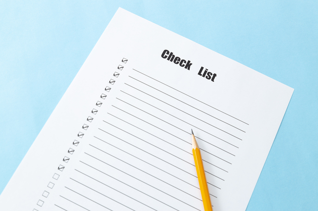 具体的なチェック項目と条項例