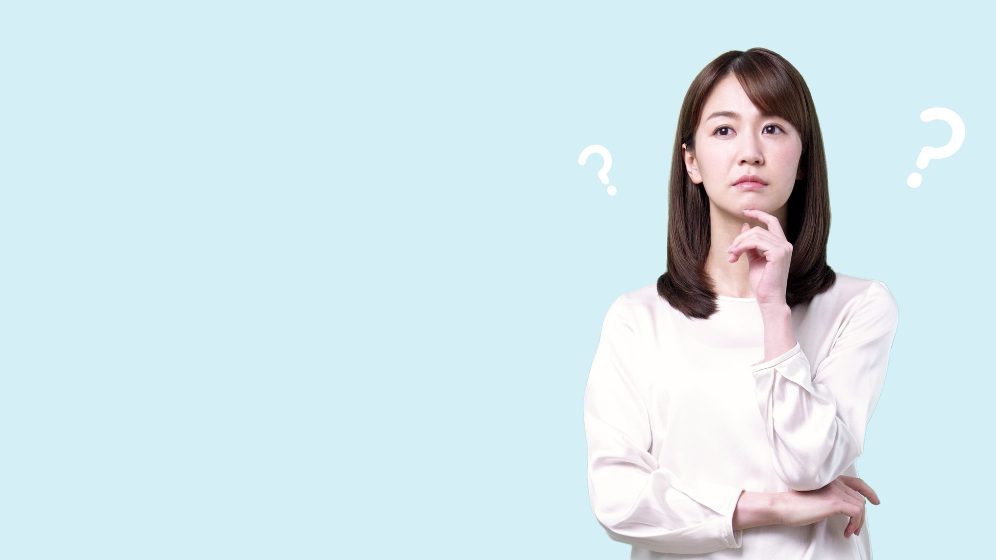 悩む女性