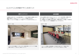 コクヨホワイトペーパー　オフィス内装ポイント