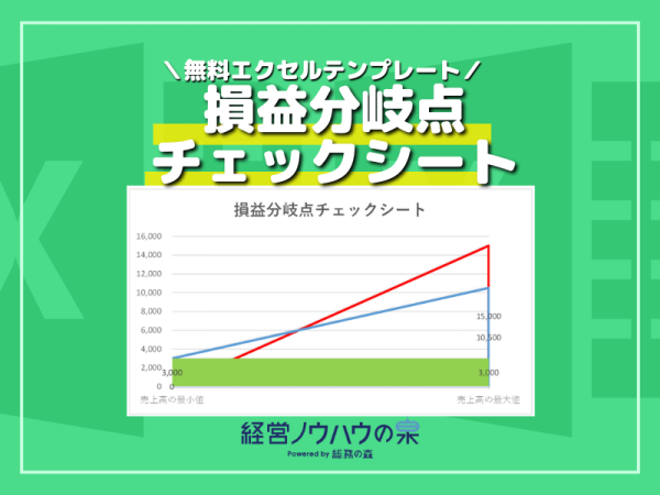 損益分岐点チェックシート